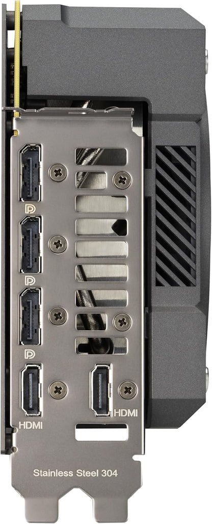 ASUS TUF GeForce RTX™ 5070 Ti 16GB GDDR7 OC Edition Graphics Card, NVIDIA, Desktop (PCIe® 5.0, HDMI®/DP 2.1, 3.125-Slot, Military-Grade Components, Protective PCB Coating, Axial-tech Fans)