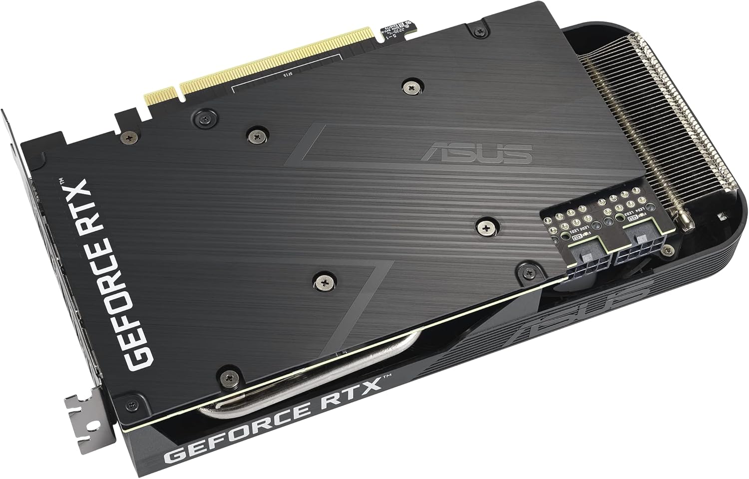 ASUS Dual NVIDIA GeForce RTX 3060 Ti OC Edition Graphics Card (PCIe 4.0, 8GB GDDR6X Memory, HDMI 2.1, DisplayPort 1.4a, 2-Slot Design, Axial-tech Fan Design, 0dB Technology, and More) (Renewed)