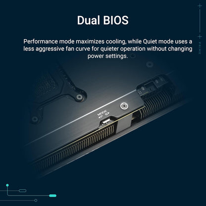 ASUS The SFF-Ready Prime GeForce RTX™ 5070 12GB GDDR7 Graphics Card (PCIe® 5.0, 12GB GDDR7, HDMI®/DP 2.1, 2.5-Slot, Axial-tech Fans, Dual BIOS) (Renewed)