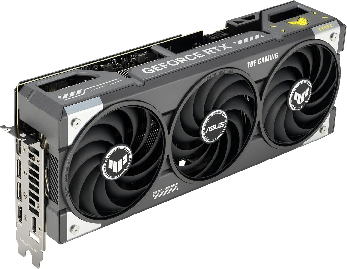 ASUS TUF GeForce RTX™ 5070 Ti 16GB GDDR7 OC Edition Graphics Card, NVIDIA, Desktop (PCIe® 5.0, HDMI®/DP 2.1, 3.125-Slot, Military-Grade Components, Protective PCB Coating, Axial-tech Fans)