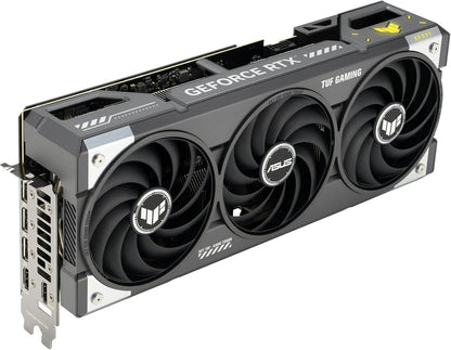 ASUS TUF GeForce RTX™ 5070 Ti 16GB GDDR7 OC Edition Graphics Card, NVIDIA, Desktop (PCIe® 5.0, HDMI®/DP 2.1, 3.125-Slot, Military-Grade Components, Protective PCB Coating, Axial-tech Fans)