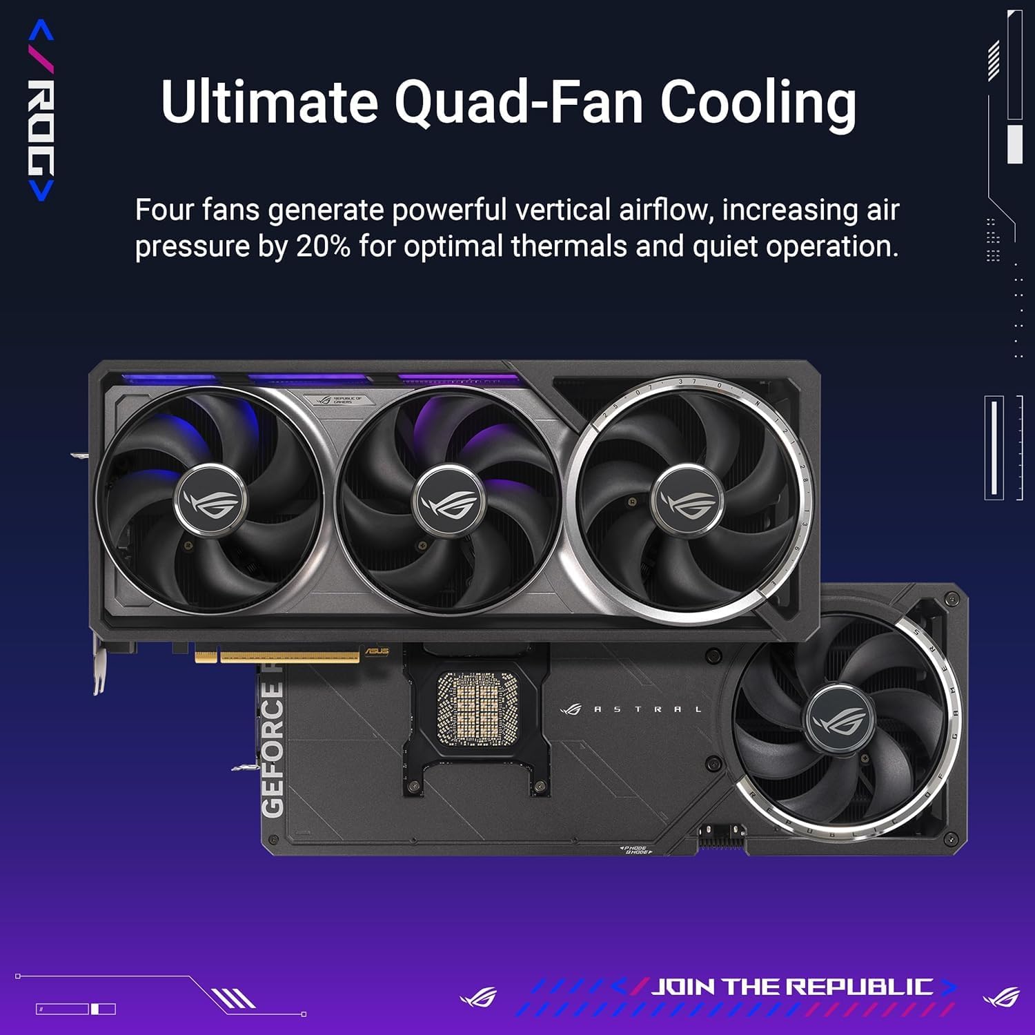 ASUS ROG Astral GeForce RTX 5090 OC Edition Quad Fan Graphics Card, 32GB GDDR7, 3352 AI Tops, 512-bit, DLSS 4, AI Content Creation, Local LLM Inference, DP 2.1b x3, HDMI 2.1b x2, with GPU Holder