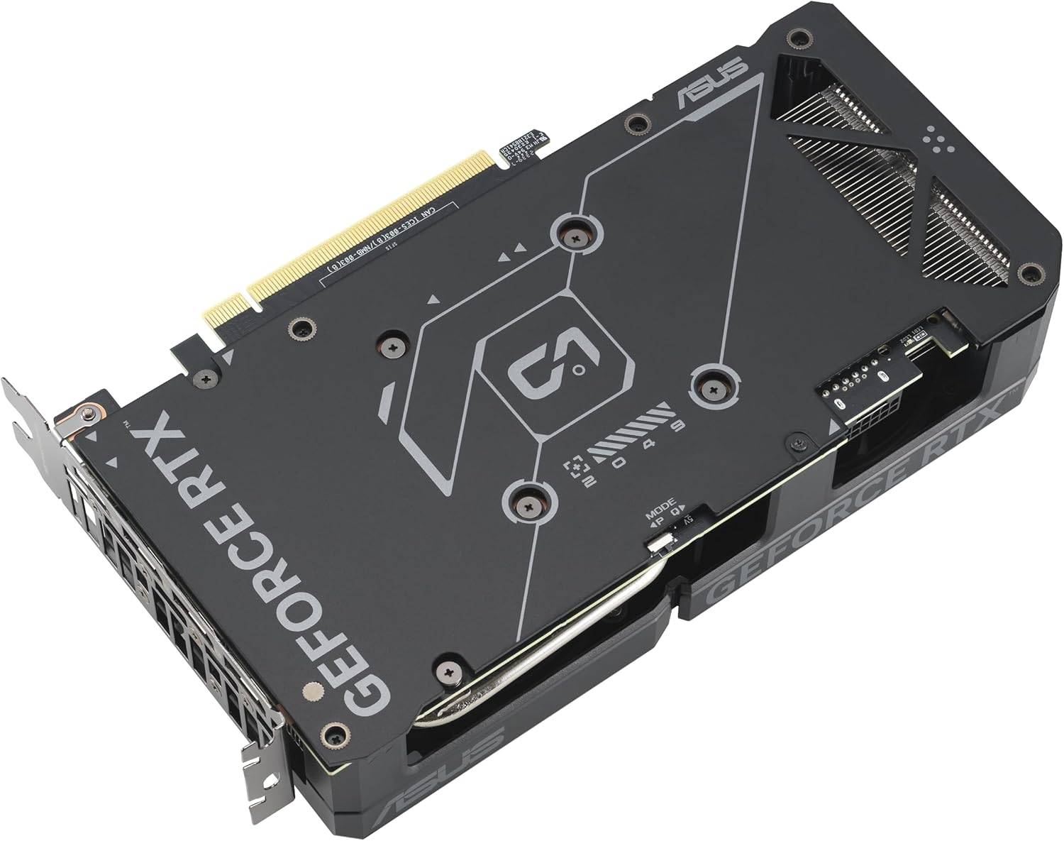 ASUS Dual GeForce RTX™ 4070 Super EVO OC Edition 12GB GDDR6X (PCIe 4.0, 12GB GDDR6X, DLSS 3, HDMI 2.1a, DisplayPort 1.4a, 2.5-Slot Design, Axial-tech Fan Design, 0dB Technology, and More)
