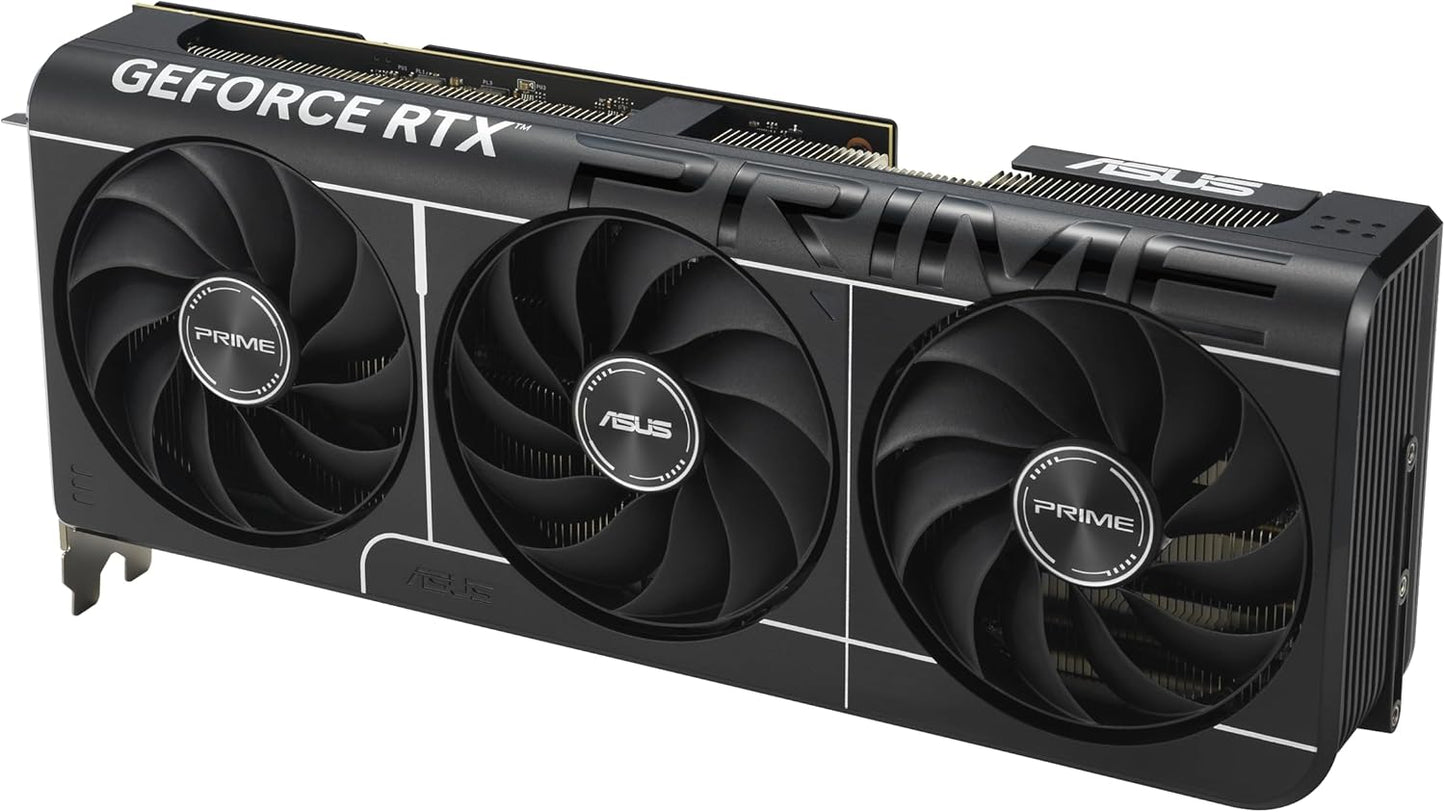 ASUS NVIDIA GeForce RTX 5080 Graphic Card - 16 GB GDDR7-7680 x 4320-2.62 GHz Boost Clock - 256 bit Bus Width - PCI Express 5.0 - DisplayPort - 3 x DisplayPort - HDMI