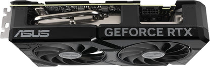 ASUS Dual GeForce RTX™ 4070 Super EVO OC Edition 12GB GDDR6X (PCIe 4.0, 12GB GDDR6X, DLSS 3, HDMI 2.1a, DisplayPort 1.4a, 2.5-Slot Design, Axial-tech Fan Design, 0dB Technology, and More)
