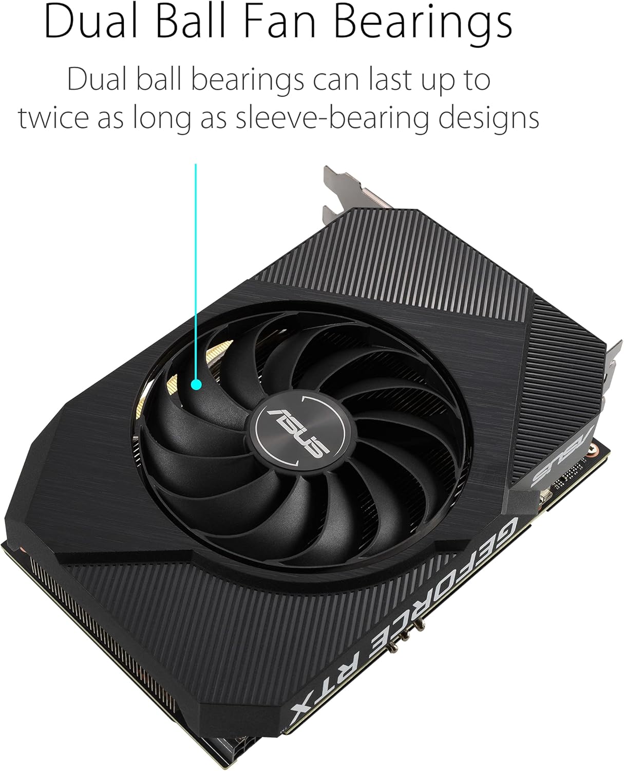 ASUS Phoenix NVIDIA GeForce RTX 3060 V2 Gaming Graphics Card- PCIe 4.0, 12GB GDDR6, HDMI, DisplayPort 1.4a, Axial-tech Fan Design, Protective Backplate, Dual ball fan bearings, Auto-Extreme (Renewed)