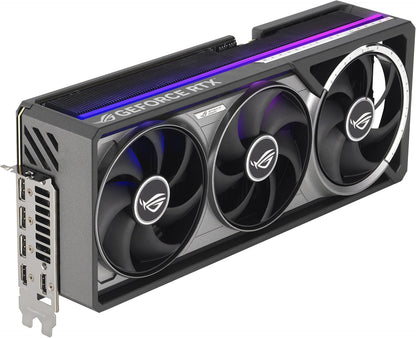 ASUS ROG Astral GeForce RTX™ 5080 OC Edition Graphics Card, NVIDIA (PCIe® 5.0, 16GB GDDR7, HDMI®/DP 2.1, 3.8-Slot, 4-Fan Design, Axial-tech Fans, Patented Vapor Chamber, Phase-Change GPU Thermal Pad)