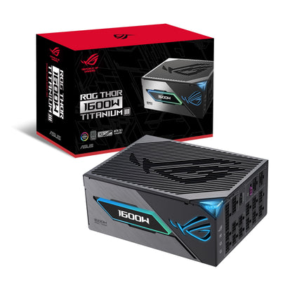 ASUS ROG Loki SFX-L 1200W Titanium PSU (Fully Modular Power Supply, 80+ Titanium, 120mm PWM ARGB Fan, Aura Sync, ATX 3.0 Compatible, PCIe 5.0 Ready, 10 Year Warranty)
