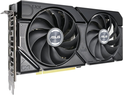 ASUS Dual GeForce RTX™ 4070 Super EVO OC Edition 12GB GDDR6X (PCIe 4.0, 12GB GDDR6X, DLSS 3, HDMI 2.1a, DisplayPort 1.4a, 2.5-Slot Design, Axial-tech Fan Design, 0dB Technology, and More)