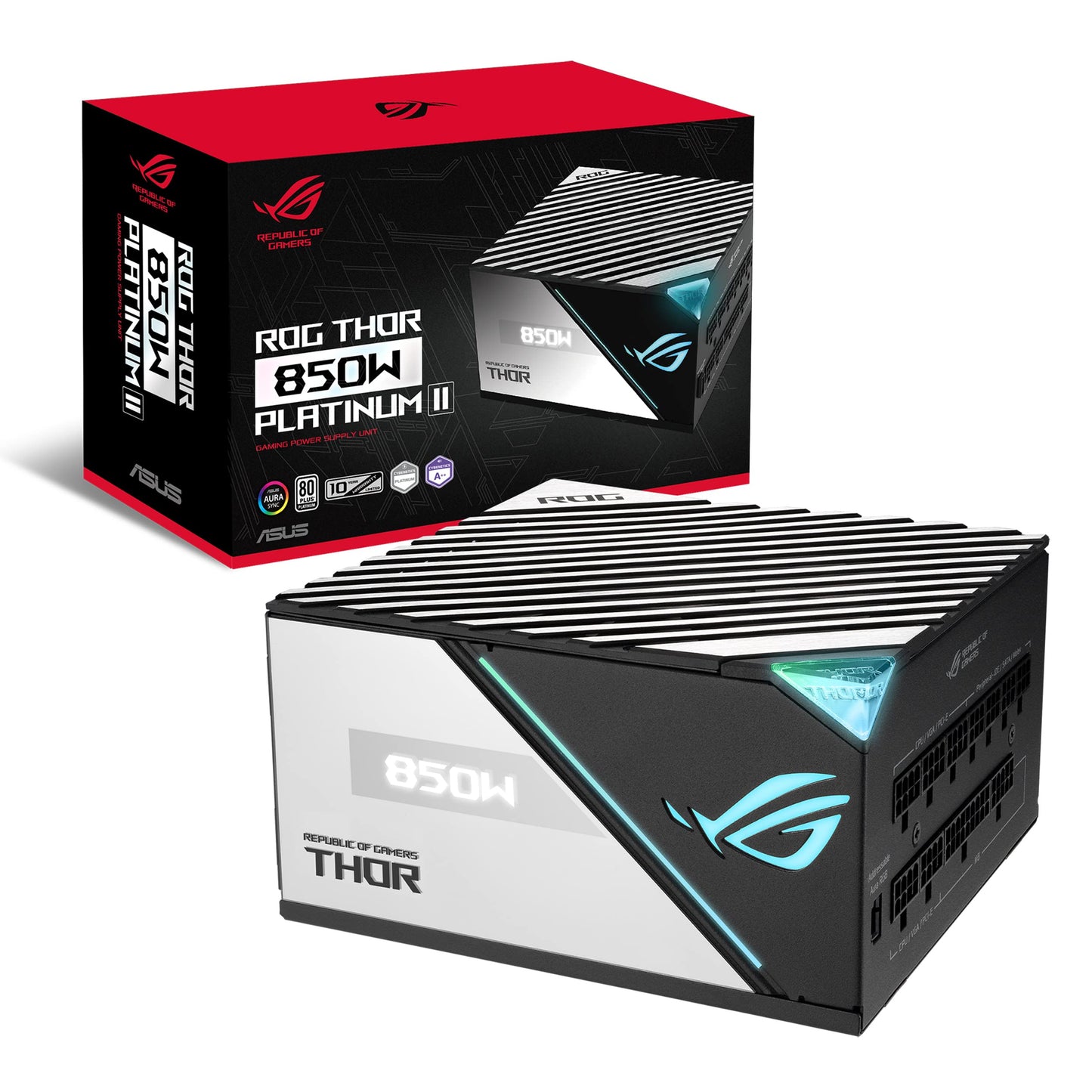 ASUS ROG Loki SFX-L 1200W Titanium PSU (Fully Modular Power Supply, 80+ Titanium, 120mm PWM ARGB Fan, Aura Sync, ATX 3.0 Compatible, PCIe 5.0 Ready, 10 Year Warranty)