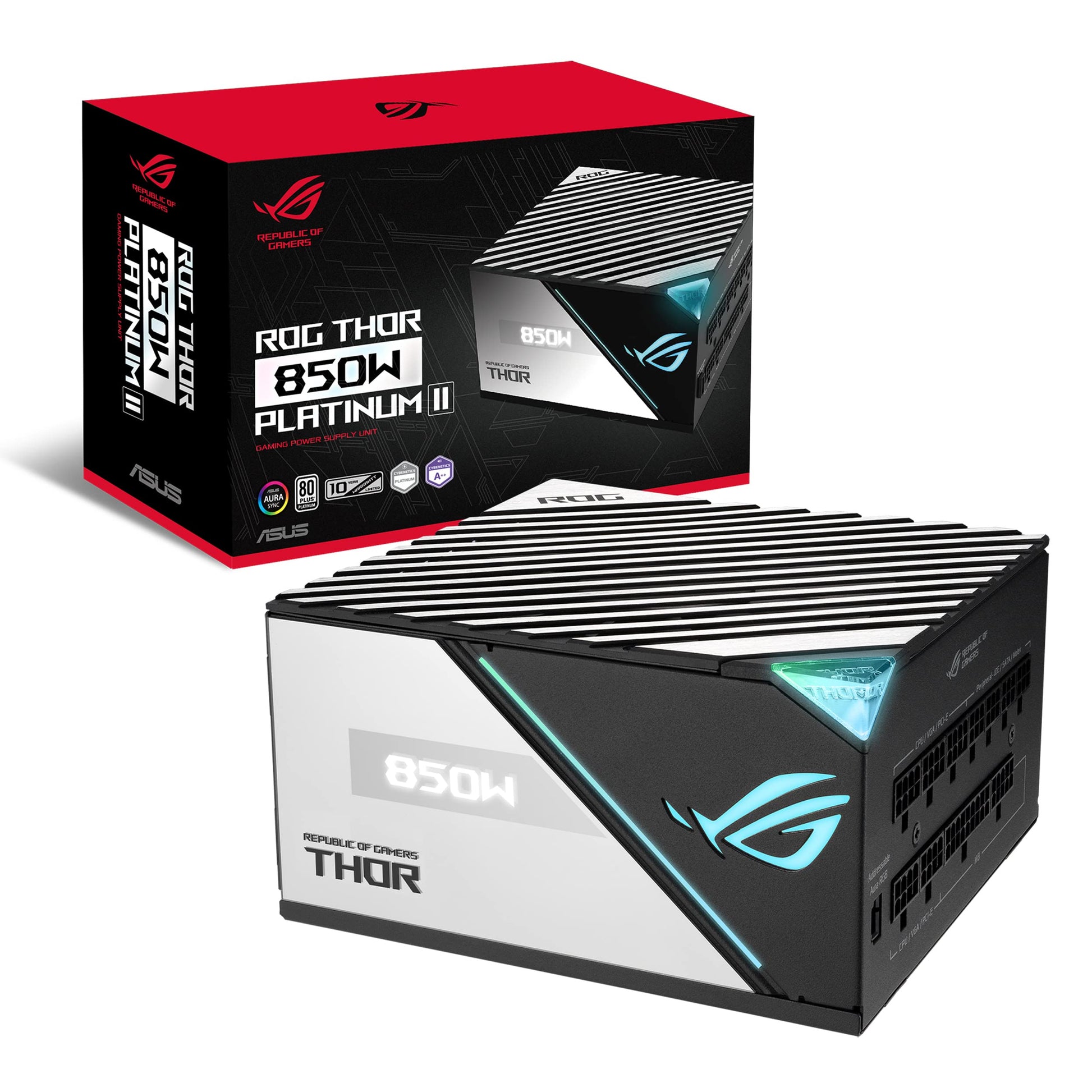 ASUS ROG Loki SFX-L 1200W Titanium PSU (Fully Modular Power Supply, 80+ Titanium, 120mm PWM ARGB Fan, Aura Sync, ATX 3.0 Compatible, PCIe 5.0 Ready, 10 Year Warranty)