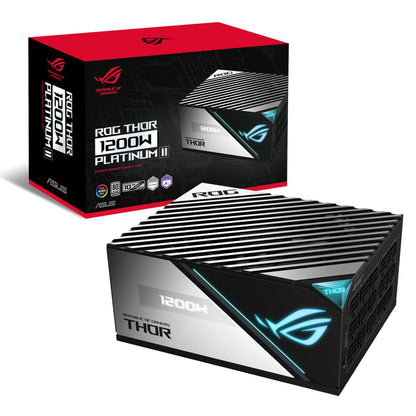 ASUS ROG Loki SFX-L 1200W Titanium PSU (Fully Modular Power Supply, 80+ Titanium, 120mm PWM ARGB Fan, Aura Sync, ATX 3.0 Compatible, PCIe 5.0 Ready, 10 Year Warranty)