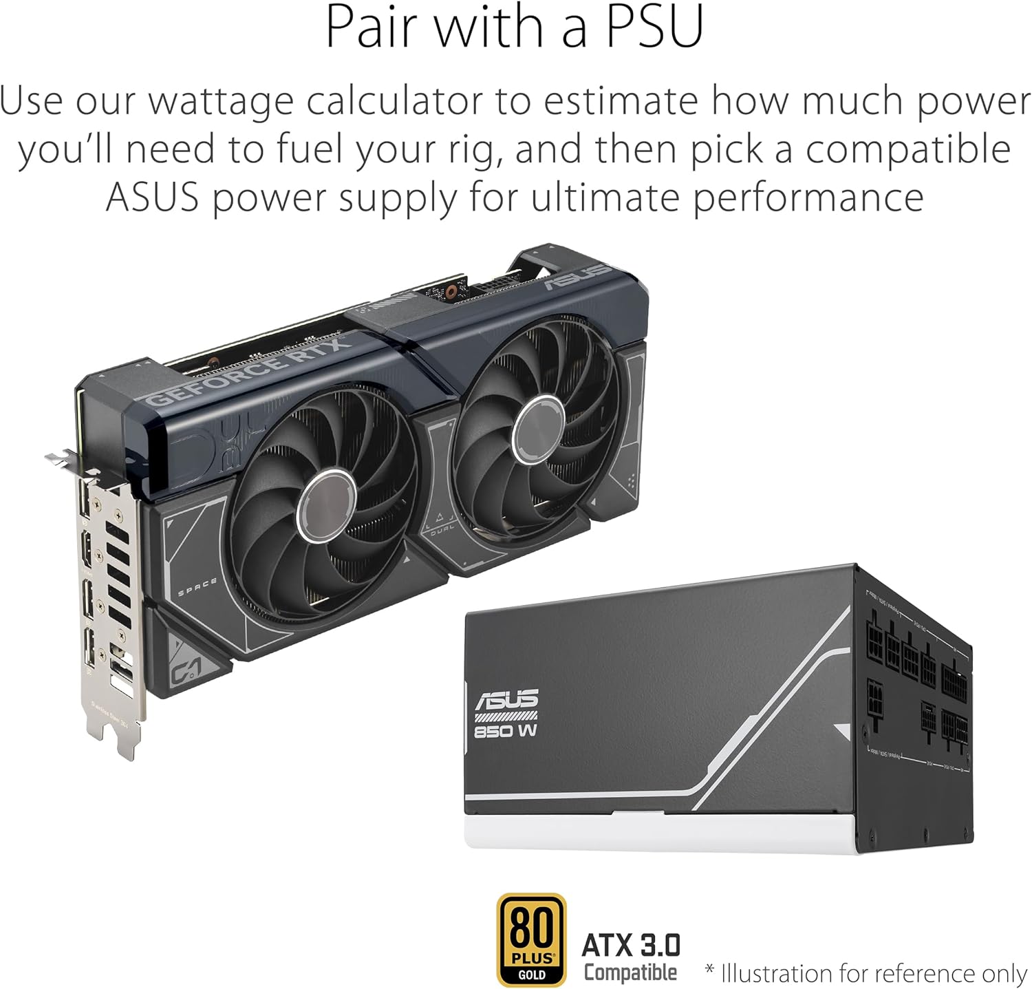 ASUS Dual GeForce RTX™ 4070 Super EVO OC Edition 12GB GDDR6X (PCIe 4.0, 12GB GDDR6X, DLSS 3, HDMI 2.1a, DisplayPort 1.4a, 2.5-Slot Design, Axial-tech Fan Design, 0dB Technology, and More)