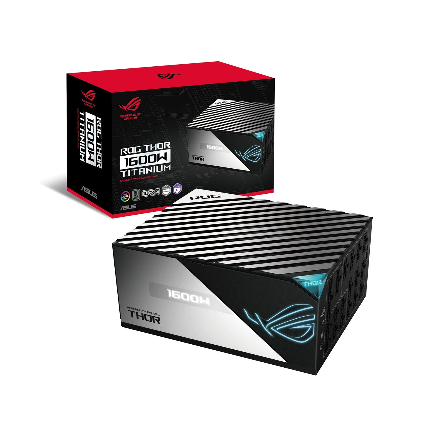 ASUS ROG Loki SFX-L 1200W Titanium PSU (Fully Modular Power Supply, 80+ Titanium, 120mm PWM ARGB Fan, Aura Sync, ATX 3.0 Compatible, PCIe 5.0 Ready, 10 Year Warranty)