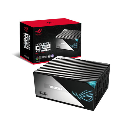 ASUS ROG Loki SFX-L 1200W Titanium PSU (Fully Modular Power Supply, 80+ Titanium, 120mm PWM ARGB Fan, Aura Sync, ATX 3.0 Compatible, PCIe 5.0 Ready, 10 Year Warranty)