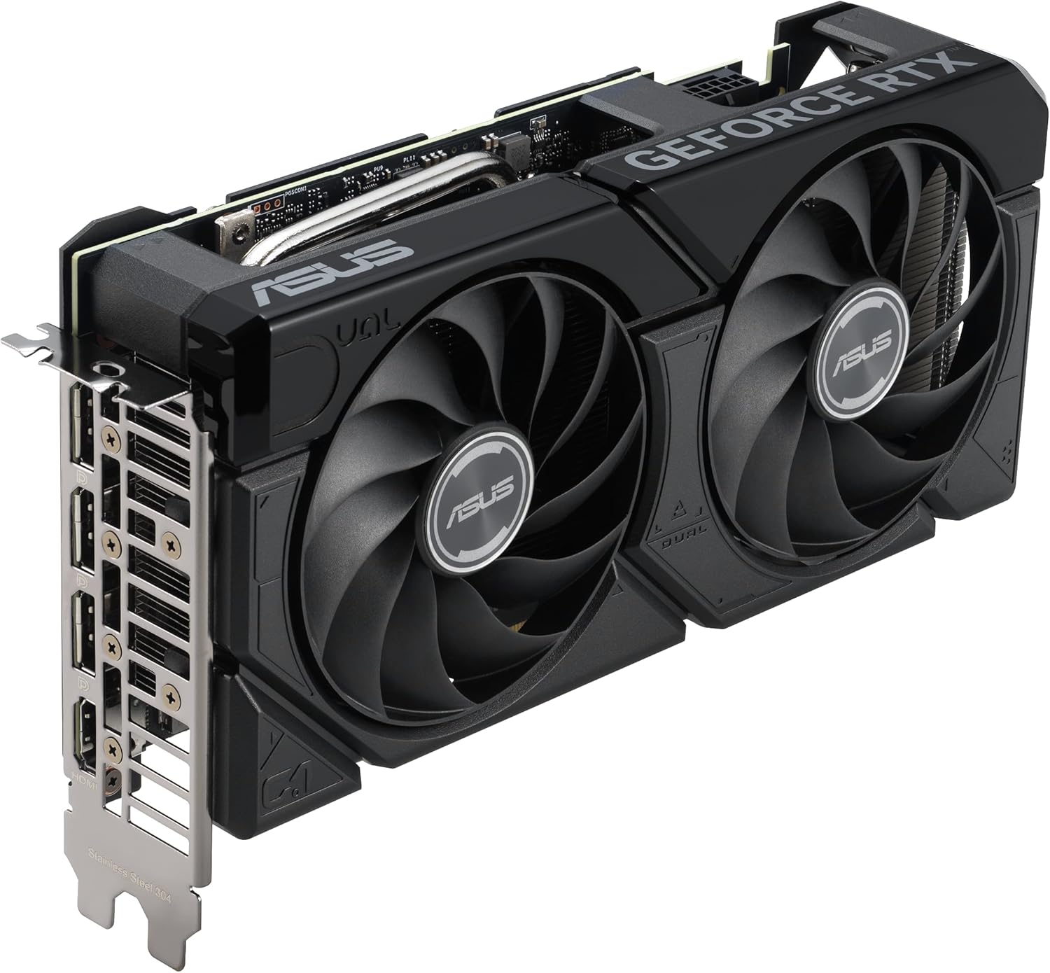 ASUS Dual GeForce RTX™ 4070 Super EVO OC Edition 12GB GDDR6X (PCIe 4.0, 12GB GDDR6X, DLSS 3, HDMI 2.1a, DisplayPort 1.4a, 2.5-Slot Design, Axial-tech Fan Design, 0dB Technology, and More)