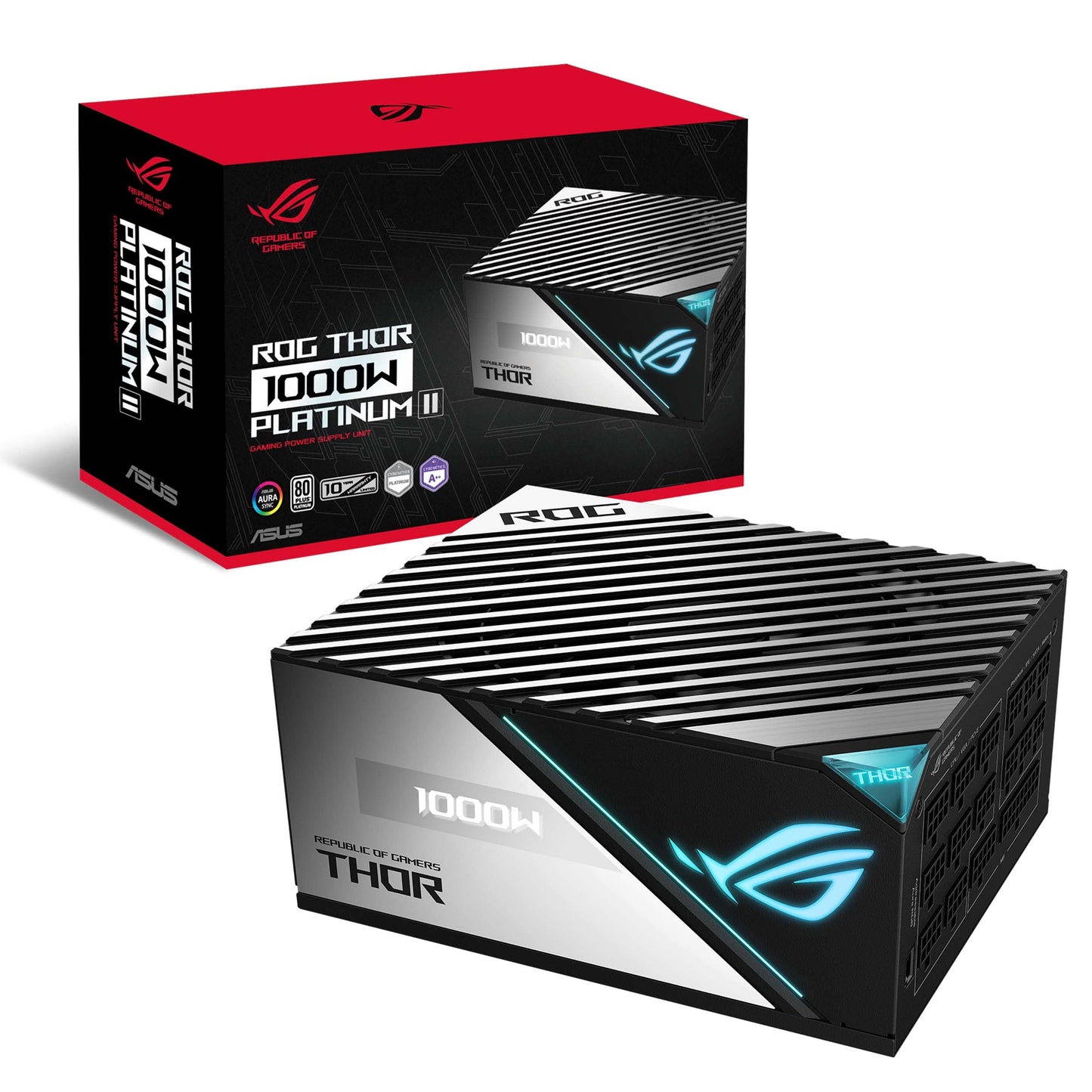 ASUS ROG Loki SFX-L 1200W Titanium PSU (Fully Modular Power Supply, 80+ Titanium, 120mm PWM ARGB Fan, Aura Sync, ATX 3.0 Compatible, PCIe 5.0 Ready, 10 Year Warranty)