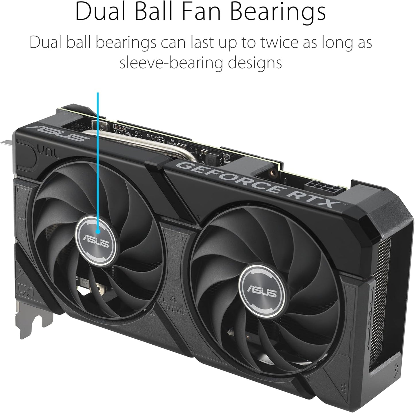 ASUS Dual GeForce RTX™ 4070 EVO OC Edition 12GB GDDR6X is Designed for Broad Compatibility, with a 2.5-Slot Design, Axial-tech Fan Design, 0dB Technology, Auto-Extreme Technology, and More (Renewed)