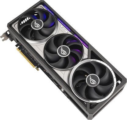 ASUS ROG Astral GeForce RTX™ 5080 OC Edition Graphics Card, NVIDIA (PCIe® 5.0, 16GB GDDR7, HDMI®/DP 2.1, 3.8-Slot, 4-Fan Design, Axial-tech Fans, Patented Vapor Chamber, Phase-Change GPU Thermal Pad)