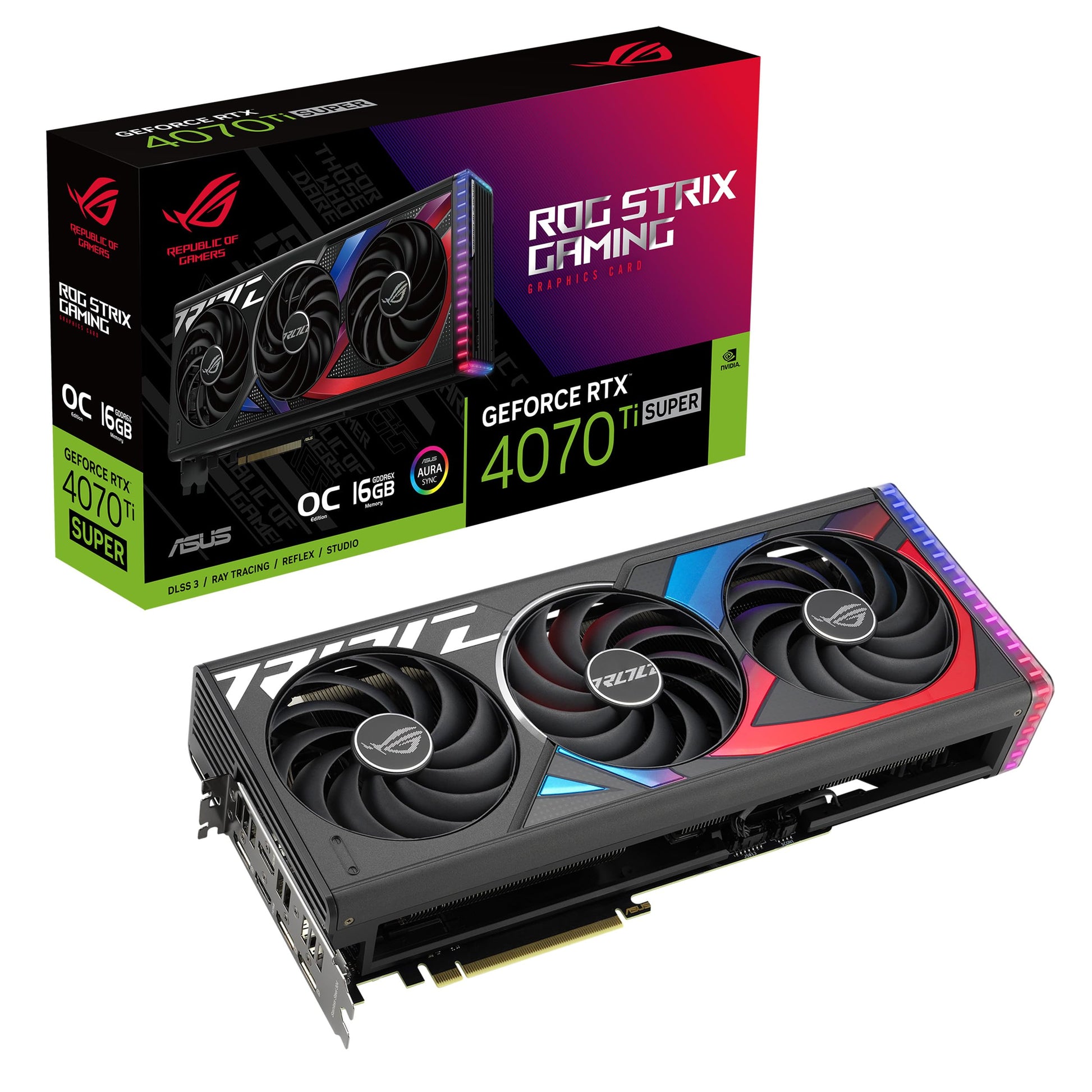 ASUS TUF GeForce RTX™ 5070 Ti 16GB GDDR7 OC Edition Graphics Card, NVIDIA, Desktop (PCIe® 5.0, HDMI®/DP 2.1, 3.125-Slot, Military-Grade Components, Protective PCB Coating, Axial-tech Fans)