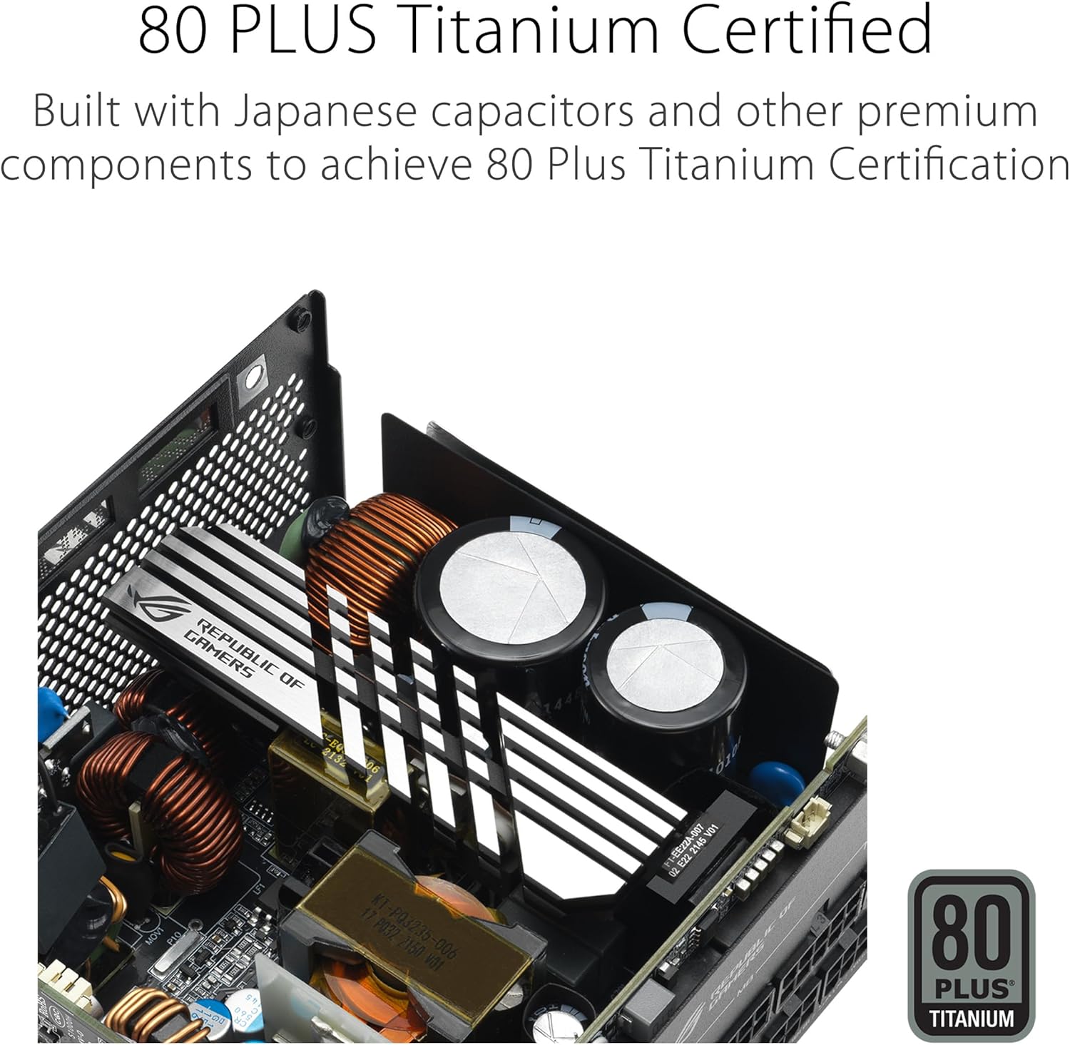 ASUS ROG Loki SFX-L 1200W Titanium PSU (Fully Modular Power Supply, 80+ Titanium, 120mm PWM ARGB Fan, Aura Sync, ATX 3.0 Compatible, PCIe 5.0 Ready, 10 Year Warranty)