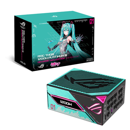 ASUS ROG Loki SFX-L 1200W Titanium PSU (Fully Modular Power Supply, 80+ Titanium, 120mm PWM ARGB Fan, Aura Sync, ATX 3.0 Compatible, PCIe 5.0 Ready, 10 Year Warranty)